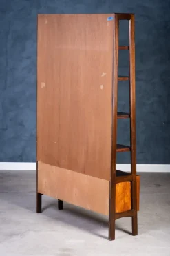 Pamono Danish Rosewood Bookcase by Poul M. Volther, 1960s><noscript><img width=