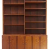 Pamono Danish Rosewood Bookcase with Sideboard by Carlo Jensen for Hundevad, 1960s> Shelves & Wall Units