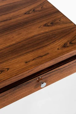 Pamono Danish Rosewood Desk by Poul Norreklit for Sigurd Hansen, 1960s><noscript><img width=