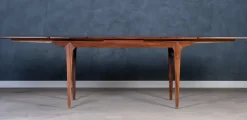 Pamono Danish Rosewood Dining Table with Extension, 1960s><noscript><img width=