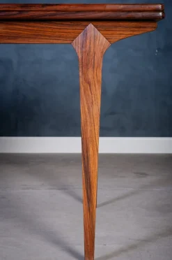Pamono Danish Rosewood Dining Table with Extension, 1960s><noscript><img width=