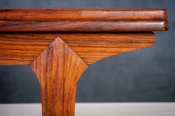 Pamono Danish Rosewood Dining Table with Extension, 1960s><noscript><img width=
