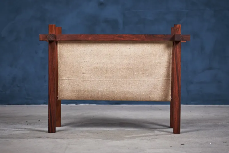 New Pamono Danish Rosewood Magazine Holder by Theodor Skjøde Knudsen for Ateljé Forma, 1960s