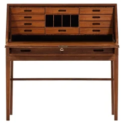 Pamono Danish Rosewood Secretaire by Kai Winding for P. Jeppesen, 1950s> Secretaires