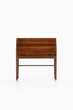Pamono Danish Rosewood Secretaire by Kai Winding for P. Jeppesen, 1950s><noscript><img width=