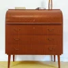 Pamono Danish Round Desk, 1950s> Secretaires