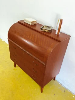 Pamono Danish Round Desk, 1950s><noscript><img width=