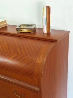 Pamono Danish Round Desk, 1950s><noscript><img width=
