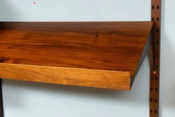 Pamono Danish Royal System Two-Bay Wall System in Rosewood by Poul Cadovius><noscript><img width=