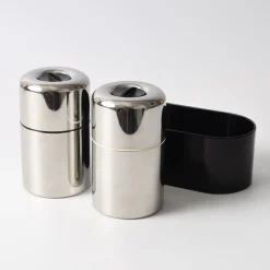 Clearance Pamono Danish Salt and Pepper Mill by Erik Magnussen for Stelton, 1970s, Set of 2