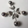 Pamono Danish Salt and Pepper Shakers by Harald C. Lynggaard, 1950s, Set of 4> Salt & Pepper Shakers