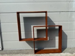 Pamono Danish Sculptural Teak Shelf, 1968><noscript><img width=