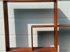 Pamono Danish Sculptural Teak Shelf, 1968><noscript><img width=