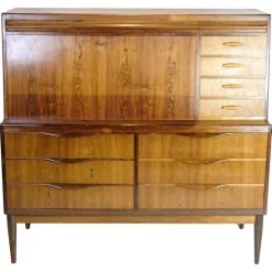 Pamono Danish Secretary in Rosewood by Erling Torvits, 1960s> Secretaires