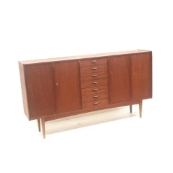 Pamono Danish Sideboard in Teak, 1960s><noscript><img width=