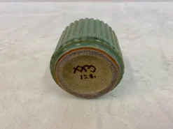 Pamono Danish Stoneware Pot by Arne Bang, 1940s><noscript><img width=