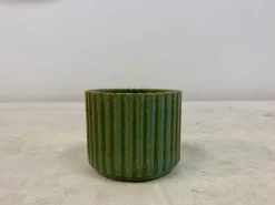Pamono Danish Stoneware Pot by Arne Bang, 1940s><noscript><img width=