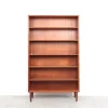 Pamono Danish Teak Bookcase with Adjustable Shelves, 1960s