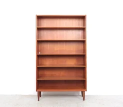 Pamono Danish Teak Bookcase with Adjustable Shelves, 1960s