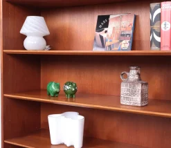 Pamono Danish Teak Bookcase with Adjustable Shelves, 1960s
