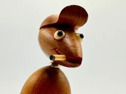 Pamono Danish Teak Bottle Opener & Corkscrew attributed to Hans Bolling, 1960s><noscript><img width=
