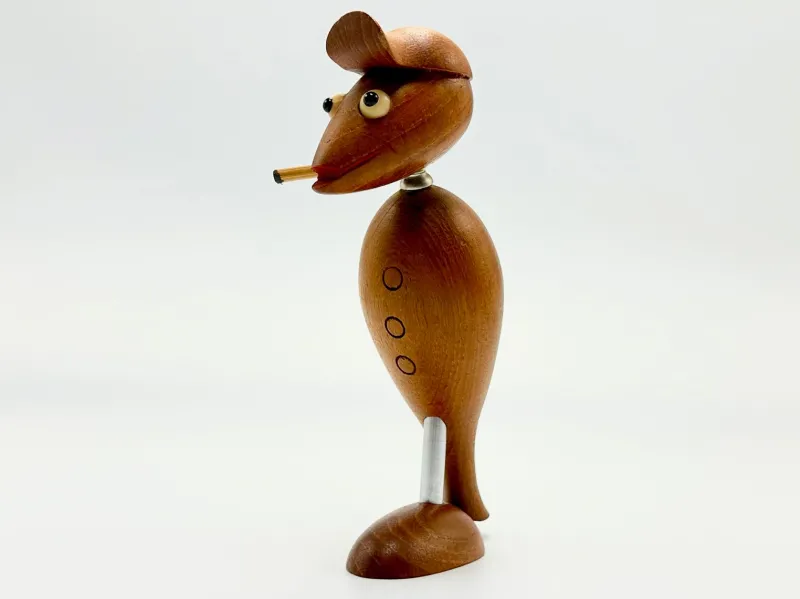 Pamono Danish Teak Bottle Opener & Corkscrew attributed to Hans Bolling, 1960s> Dinnerware Accessories