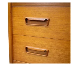 New Pamono Danish Teak Bureau by Arne Wahl Iversen for Vinde Mobelfabrik, 1960s