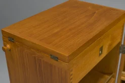 Pamono Danish Teak Captains Bar by Reno Wahl Iversen for Dyrlund, 1960s><noscript><img width=