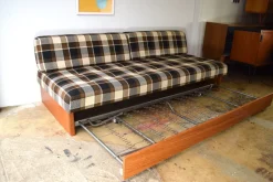 Pamono Danish Teak Daybed, 1970s><noscript><img width=