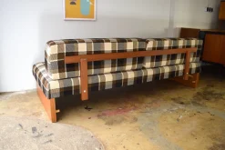 Pamono Danish Teak Daybed, 1970s><noscript><img width=