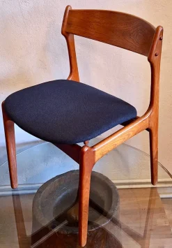 Pamono Danish Teak Dining Chair by Erik Buch, 1960s> Side Chairs & Dining Chairs