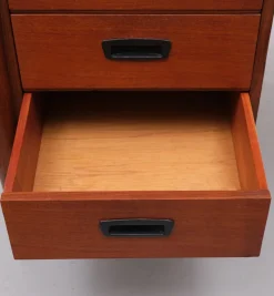 Pamono Danish Teak Drop Leaf Writing Desk by Arne Vodder, 1960s><noscript><img width=