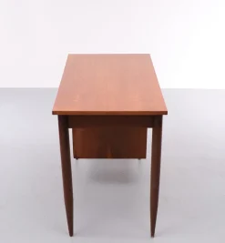 Pamono Danish Teak Drop Leaf Writing Desk by Arne Vodder, 1960s><noscript><img width=