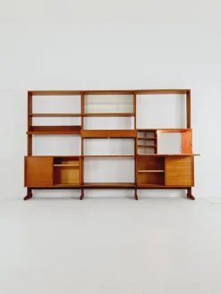 Pamono Danish Teak Room Divider from L CHR Larsen & Søn, 1960s><noscript><img width=