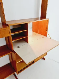Pamono Danish Teak Room Divider from L CHR Larsen & Søn, 1960s><noscript><img width=