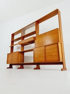 Pamono Danish Teak Room Divider from L CHR Larsen & Søn, 1960s><noscript><img width=