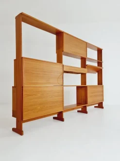Pamono Danish Teak Room Divider from L CHR Larsen & Søn, 1960s><noscript><img width=