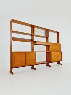 Pamono Danish Teak Room Divider from L CHR Larsen & Søn, 1960s><noscript><img width=