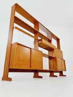 Pamono Danish Teak Room Divider from L CHR Larsen & Søn, 1960s><noscript><img width=