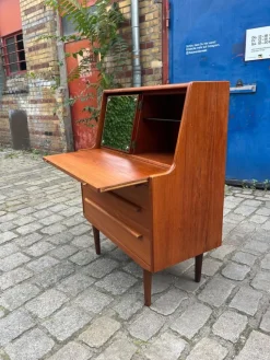 Online Pamono Danish Teak Secretaire with Mirror