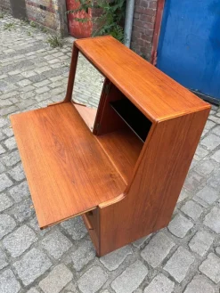 Online Pamono Danish Teak Secretaire with Mirror