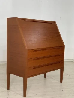 Pamono Danish Teak Secretary by Kai Kristiansen><noscript><img width=