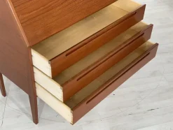 Pamono Danish Teak Secretary by Kai Kristiansen><noscript><img width=
