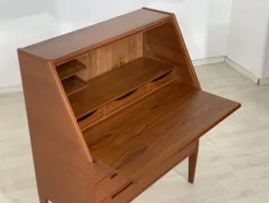 Pamono Danish Teak Secretary by Kai Kristiansen><noscript><img width=