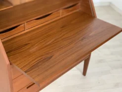 Pamono Danish Teak Secretary by Kai Kristiansen><noscript><img width=
