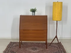 Pamono Danish Teak Secretary by Kai Kristiansen><noscript><img width=