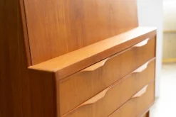 Discount Pamono Danish Teak Sekretär by Erling Torvits for Klim Møbelfabrik, 1960s