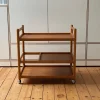 Pamono Danish Teak Serving Trolley by Johannes Andersen for CFC Silkeborg> Serving Bar Carts & Trolleys