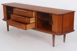 Pamono Danish Teak Sideboard, 1940s><noscript><img width=