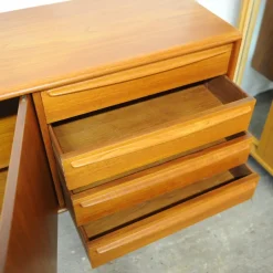 Pamono Danish Teak Sideboard with Bar Section attributed to Bernhard Pedersen & Søn, 1960s><noscript><img width=